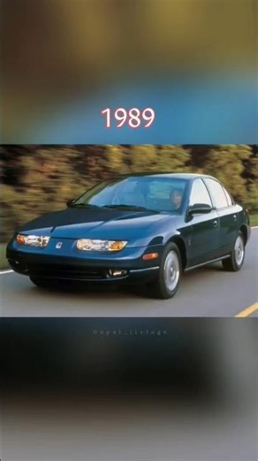 saturn car evolution 1989 To 2020