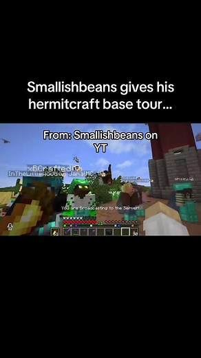 SmallishBeans Hermitcraft Base Tour with Etho Insights