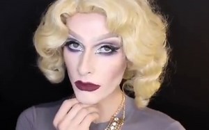 Drag queen makeuptransformation