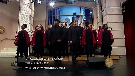 5.2K views · 95 reactions | For 60 years, the Chicago Children's Choir has brought together voices from all over the Chicagoland area. The choir stopped by WCL today to perform their original song, "We All Live Here." | Windy City LIVE | Facebook