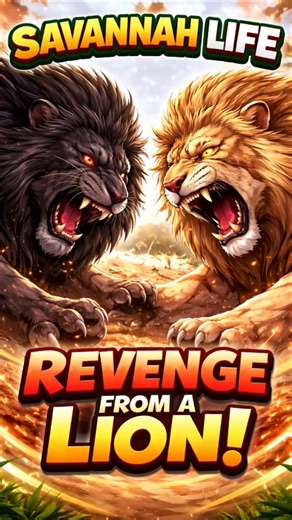 Revenge From A Lion | PVP | Savannah Life | Roblox #shorts