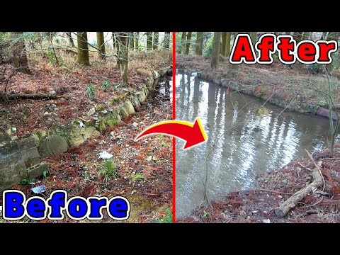 【山復興第2弾#38】遂に第4の池が完成！！休憩中にとんでもない事が！？