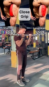 62K views · 335 reactions | Know, the difference between close grip curl and wide grip barbell curlClose grip barbell curl: Emphasizes the peak of the biceps.Wide grip barbell curl: Emphasizes the inner bicep and allows you to lift more weight.Both exercises are effective for building biceps size and strength.#workout #workoutoftheday #workoutmotivation #barbellcurl #bicepcurl #bicepsworkout #armworkout #musclebuilding #fitnes #workouttips #exercise #gymtips | Sidfitfacts | Facebook