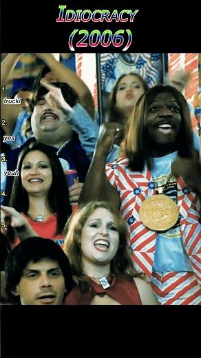 Idiocracy (2006) | Arena Punishment – Joe Is Left Hanging Above the Crowd