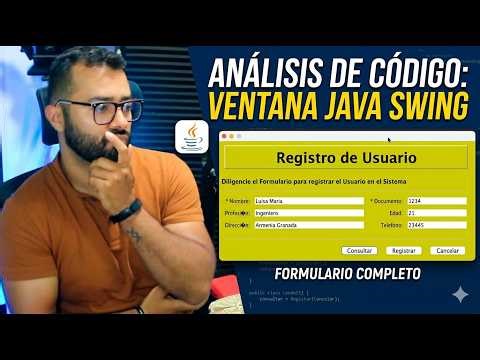 💻 Analyzing a Java Swing Form 🚀