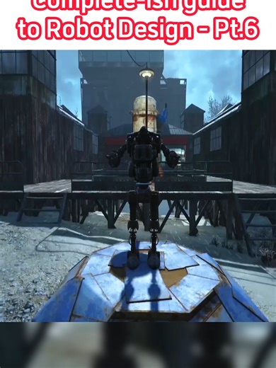 Complete-ish guide to Robot Design - Pt.6 #fallout #fallout76 #fallout4 #fallout3 #falloutnewvegas #tipsandtricks #guide #gameontiktok