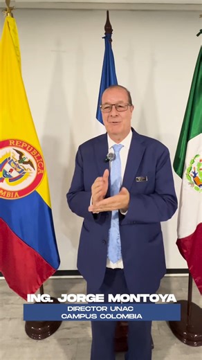 El Ing. Jorge Montoya, Director de UNAC Campus Colombia, comparte unas palabras llenas de emoción tras la graduación de 45 egresados de nuestra Segunda Cohorte de Maestrías y Doctorados. Destaca el orgullo de ver a estudiantes de diferentes regiones de Colombia presentar proyectos que transformarán la educación y sus comunidades. Con gran alegría, reafirma su compromiso de seguir impulsando este proyecto que sigue creciendo con fuerza. #UNACInternacional #TúDecides | Instituto Universitario de l