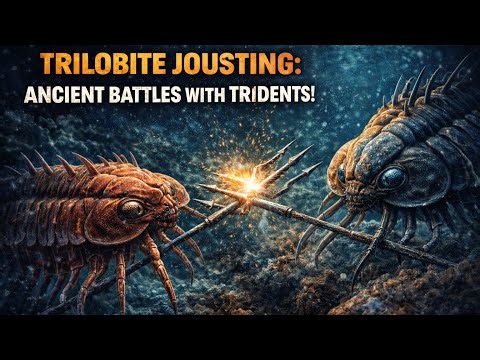 Trilobite Jousting: Ancient Battles with Tridents!