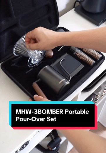MHW-3BOMBER Portable Pour-Over Set — Refined design meets practical purpose, a true expression of a life well-lived. @MHW-3BOMBER OFFICIAL @MHW-3BOMBER.TH Introduce a lightweight, MHW-3BOMBER Portable Pour Over Set, designed for coffee enthusiasts. Made with high-quality materials, it ensures secure storage and easy portability, perfect for any brewing experience. MHW-3Bomber discount code is in my BIO link #mhw3bomber #mhw3bombercoffeewares #pourovercoffee #pourover #brewing #brewingcoffee #hom