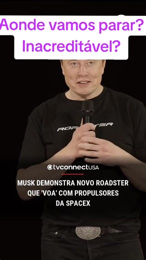 Elon Musk Apresenta Carro Voador da SpaceX com Foguetes! 🚀