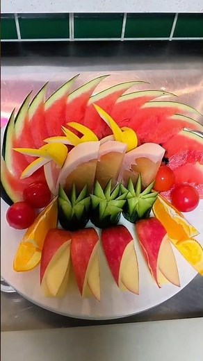 Amazing Fruit And Vegetable Make Carving Cutting design Skills#Fruit Cutting Tips and Tricks#
