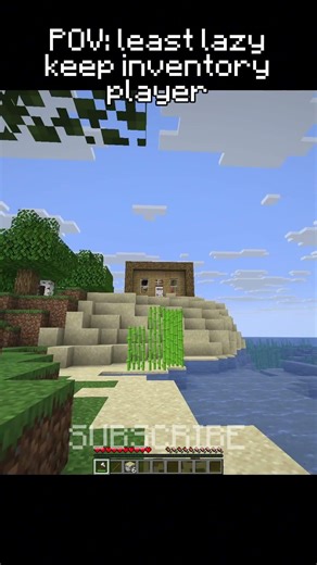 Minecraft Keep Inventory Moment