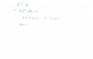 SOLVED:Determine the indicial equation and the basic form of expansion representing the solution in the neighborhood of the regular singular points to the following equations: (a) z^2 (d^2 w)/(d z^2) z (d w)/(d z) (z^2-p^2) w=0,   p not integer, (Bessel's Equation) (b) (1-z^2) (d^2 w)/(d z^2)-2 z (d w)/(d z) p(p 1) w=0,   p not integer, (Legendre's Equation) (c) z(1-z) (d^2 w)/(d z^2) [c-(a b 1) z] (d w)/(d z) -a b w=0,   one solution is satisfactory, (Hypergeometric Equation)