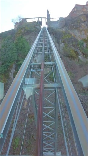 Austria's Most Extreme Funicular Railway #engineering #shorts