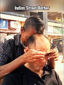 13K views · 177 reactions | Indian Street Barber (Part-1) | Street ASMR #Massage #StreetMassage #StreetBarber #asmr | The Cracks | Facebook