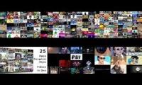 Mix of 6 videos from youtube : 263 gangnam style parody mashup