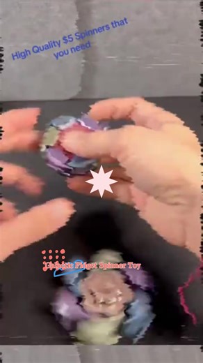 Galactic Expandable Fidget Spinner ABS High Quality Plastic Stress Relief Focus Toy for Fun