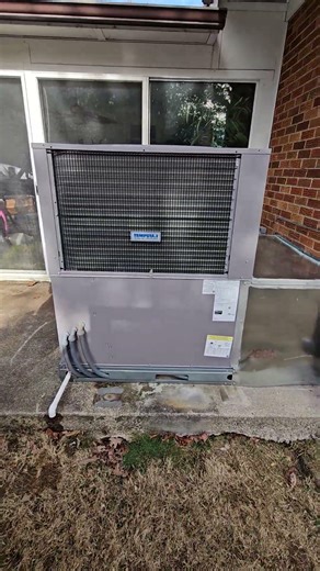 Little Heatpump Package unit job today. Was a doozy.