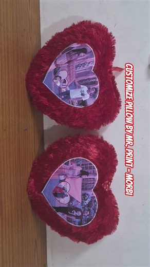 Customized Photo Pillow by Mr. Print Morbi | Personalized Cushion with Photo Print for Gifts