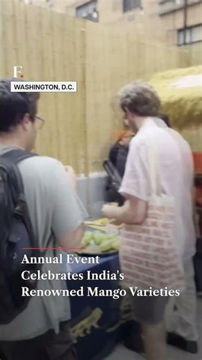 US: Thousands Attend Indian Embassy's Mango Tasting Event