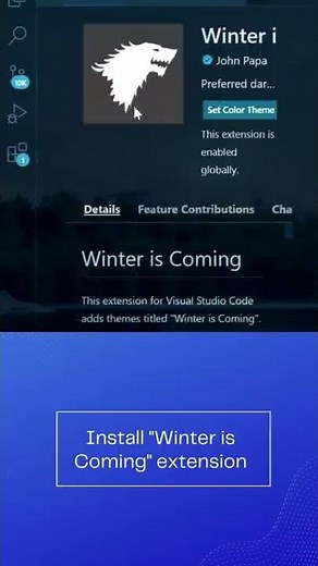 Awesome VS Code Transparent Glass theme #shorts