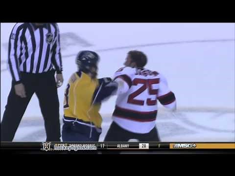 Cam Janssen vs Brian McGrattan Oct 15, 2011