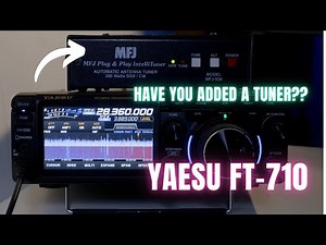 Yaesu FT-710 Auto Tuner Setup