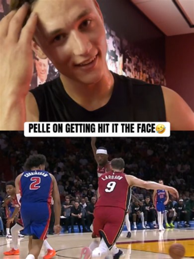 Should he wear a faceguard? 👀 #miami #sweden #sweden🇸🇪 #viral #pellelarsson