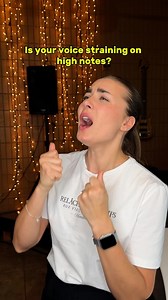 Anastasia Stozhuk on Instagram: "Is your voice straining on high notes? One of the most common mistakes is tension in the throat. The muscles of the neck and larynx are tight. This prevents the voice from sounding free and can even harm your vocal cords. 1. Stick your tongue out wide and make a sound like an annoying child. In this position, we release tension and lift the larynx into a more comfortable position. 2. “Nya” with a stuck-out tongue and an annoying sound. This relaxes the jaw, reduc