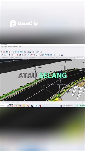 Canggih! Begini Cara Kerja Lampu Solar LED di Jembatan Modern #jembatan #solar