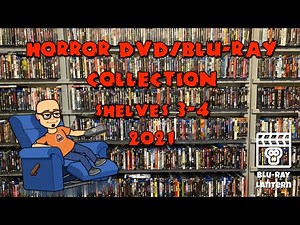 My Horror DVD/Blu-ray Collection Shelves 3-4 (2021)