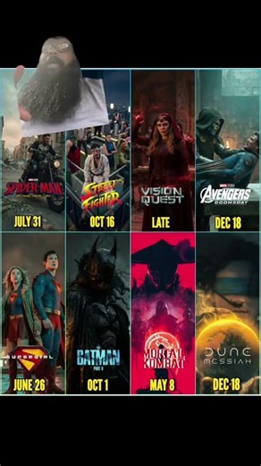 Which movies are yall most hyped for