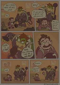 Bowser, you can’t punch a ghost. - (Super Mario Comic Dub!!!)