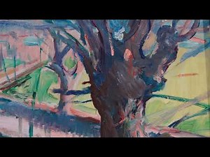 EDVARD MUNCH, Frühlingstag auf Jeløya (Vårdag på Jeløya), 1915.