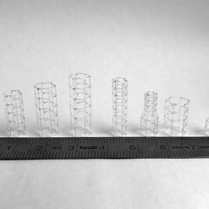 Freeform 3D printed stents