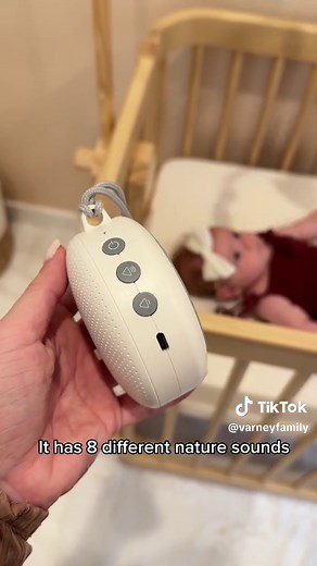 My #1 baby must have hands down is a @dreameggsoundmachine portable sound machine! We take it with us everywhere and we also use it at home. It helps our baby fall asleep faster and stay asleep longer. 10/10 recommend! Click the 🔗 in my bio to get one! #dreamegg #babymusthave #newbornmusthave #whitenoisemachine