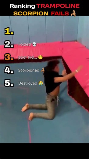 Ranking the WORST Trampoline Scorpions 💀🦂