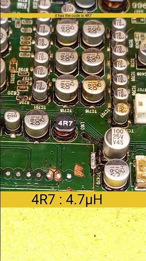 how to read inductor code with the letter r in the middle