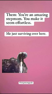 17K views · 389 reactions | Oh… thanks boo. 凉 Just doing my best as a stepmom.  * I do not own the rights to the music.* #StepmomGoals #Stepmom #Stepparenting #StepmomAdvice #MillenialMom #BlendedFamily #RelatableMom #MentalHealth #FaithJourney #PersonalGrowth #SelfAwareness | Stepmom Goals | Facebook