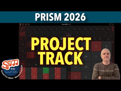 Prism Midi Sequencer 2026 - Tutorial 2: Setting up a Project and Track