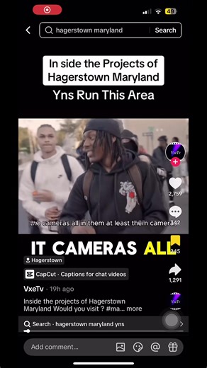 yns taking over the burbs too🤦🏾🤦🏾#hagerstown #hood #dmv #yn #fyp | hagerstown maryland