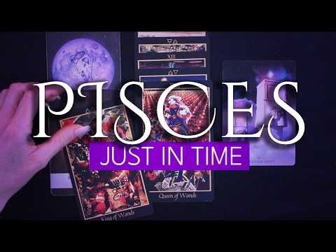 PISCES TAROT READING | “VERY GOOD NEWS!” JUST IN TIME