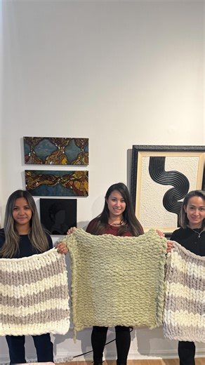 Artbox Studio Gallery | 🧣Have you ever heard of hand knitting? It’s the beginner friendly way to knit. Learn how to make your own blanket or scarf at this winter... | Instagram