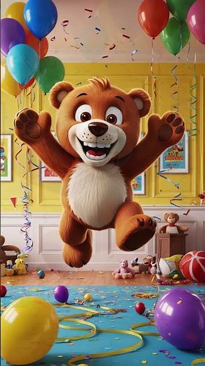 Teddy Bear Teddy Bear turn around - 3D Animation English Nursery rhyme song #nurseryrhymes