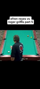 Efren reyes vs roger griffis part 5 highlight billiards #magician #efrenreyes #billiards #highlight #part5 | Garsing Burbano D'makz