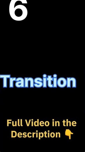 How to add Transition in Your videos Explained.