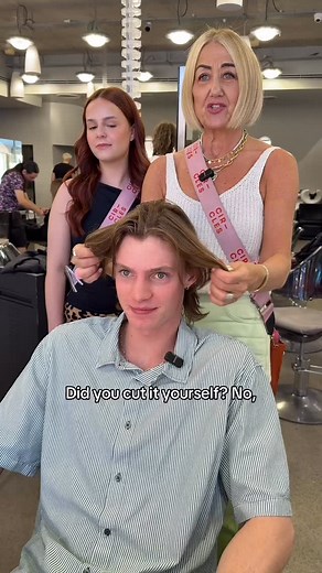 23K views · 351 reactions | Training our emerging stylists is our number one goal! Always using @lorealpro to achieve this clean natural blonde. #menshair #blondehair #emergingstylist #training #hairsalon #haircolor #hairgoals #lorealproaus #lorealproauseducation | Sharlene Lee | Facebook