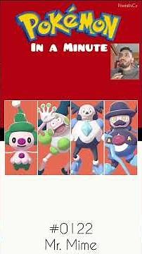Mr. Mime 🤡🎭 | Pokédex in a Minute #pokemon #shorts #MrMime