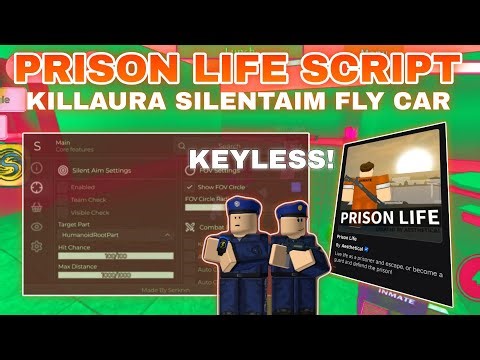 [New]🚨Prison life Script Pastebin **KEYLESS** SilentAim Aimbot | KillAura | Flying Car | ESP All