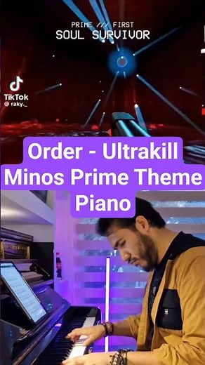 Order - Ultrakill [Minos Prime Theme] (Piano) #ultrakill #ultrakillpiano #minosprime #ultrakillorder